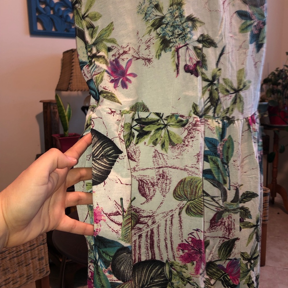 Zanzea L Oversized Tropical Jumpsuit - Picture 10 of 12